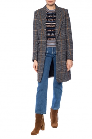 Sweter ze wzorem w paski z logo, zdjęcie 2 Sweter ze wzorem w paski z logo od See By Chloe
